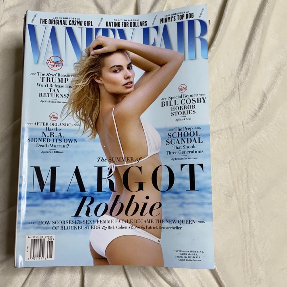 Vanity Fair Magazine Margo Robbie August 2016